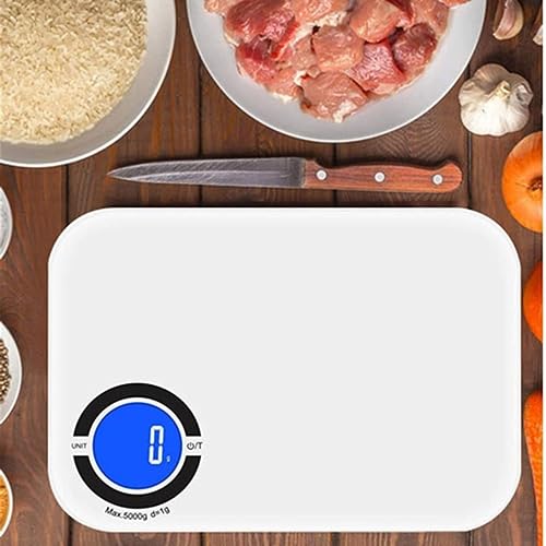 Nutrition Scale – Digital Kitchen Food Scale with App, Smart Food Scale for Calorie & Nutrition Tracking, White - color: White