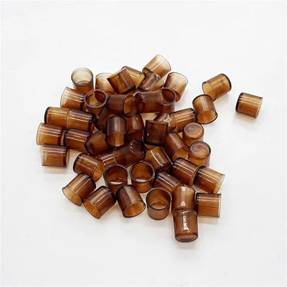 1000 PCS Bee Queen Rearing King Cups Brown Color Cells Cages Room Cups Cell Cage Cup Bees Tools Beekeepers Equipment