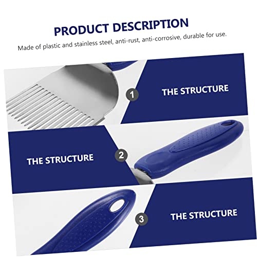 Homoyoyo Beekeeping Honeycomb Tool Uncapping Fork Honey Scraper Honey Shovel for Beekeepers