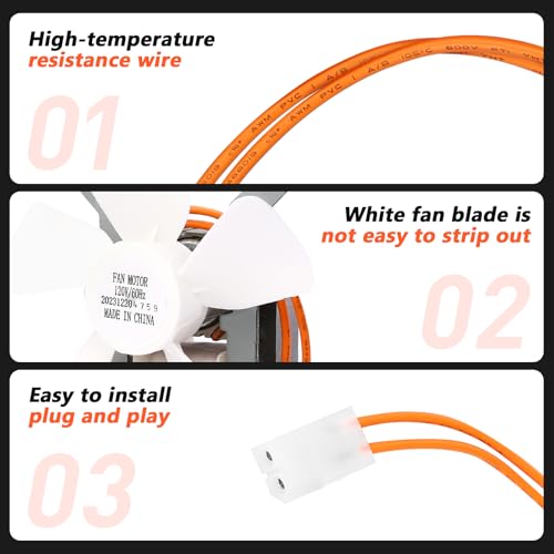 Upgraded 2.0 RPM Auger Motor, Fire Burn Pot and Hot Rod Ignitor, Grill Induction Fan for Traeger and Pit Boss Pellet Grill, Fire Pot Replacement for Traeger Parts Replacement, with Ash Remover, Screws - size: Fire Burn Pot + Ignitor + Motor + Fan