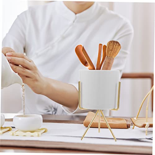 SOLUSTRE Modern Kitchen Silverware Set Holder Cutlery Drainer Utensil Holder for Counter