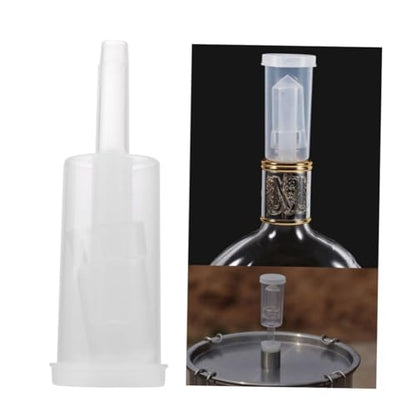 3pcs Plastic One-way Wine Fermentation Valve for Homebrewing for Wine Making Easy to Use Clean