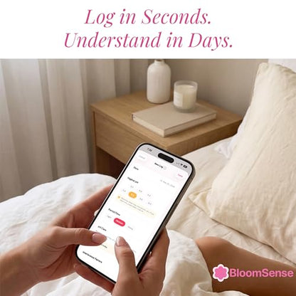 NATURELAND Vaginal pH Test Strips for Women – At-Home BV and Yeast Infection Test Kit, with BloomSense App, Accurate 3.5-6.5 Range, Foil-Sealed (20 Strips) - size: 20 Strips