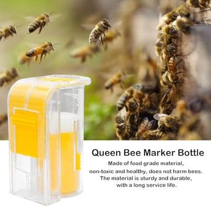 ZffXH 3 Pcs One Handed Queen Bee Marker Queen Bee Cage Catcher Queen Marker Catcher Beekeeping