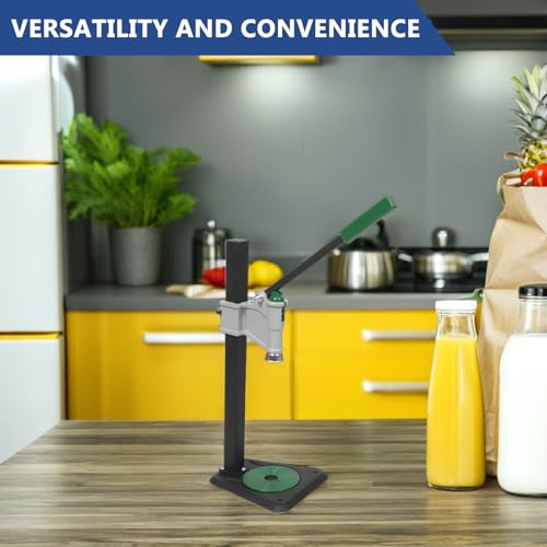 COLLBATH Adjustable Bench Bottle Capper: Metal Lever Type Capping Machine, Brew Wine Bottle Cap Pressing Machine, 7.8"-18.3" Height Range for Home Brewing