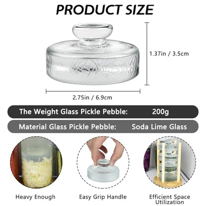 Artcome 22 PC Water Airlock Fermentation Kit - Easy Fermentation Kit for Wide Mouth Mason Jars - (Jars Not Included)