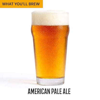 Craft a Brew - Beer Recipe Kit - American Pale Ale - Home Brewing Ingredient Refill - Beer Making Supplies - Includes Hops, Yeast, Malts, Extracts - 5 Gallons - color: American Pale Ale