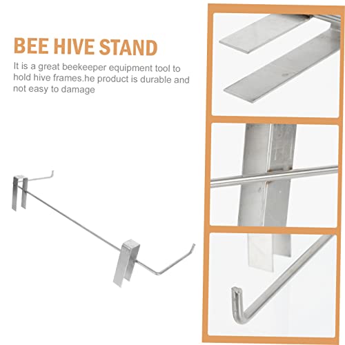 Beehive Frame Holder Storage Rack for Beekeeping Easy to Use Bee Nest Support Bracket for Efficient Hive Management and Frame Access