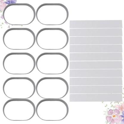Uonlytech 110pcs Stainless Steel Cheese Molds Baking Tool for Home Use and Professional Cake Shop, Easy to Clean and Keeps Cheese in Shape, Creative Cake Moulds for Baking Chocolate