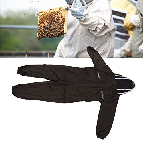 Ventilated Beekeeping Suit with Hat - Full - Body Sting Protected Beekeeper Gear for Adults