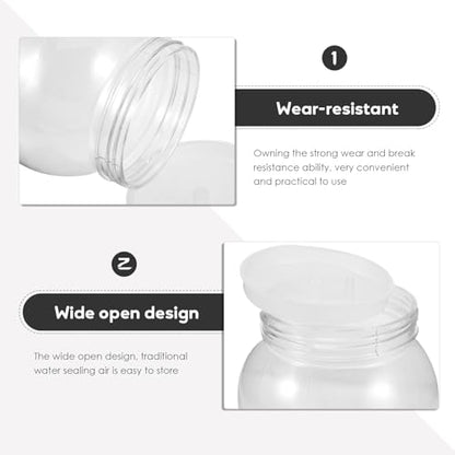 Fermentation Jar 800ml Airtight Food Fermenting Pickle Container Kitchen Vegetable Pickling Storage Household Sealed Fermenter for Kimchi Sauerkraut