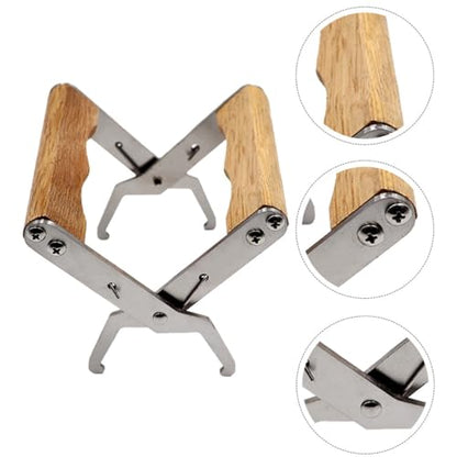 LABRIMP Beehive Frame Grip Clip and Stainless Steel Honeycomb Nesting Tool for Beekeeping with Frame Holder, Sturdy Hive Spleen Lifter Suitable for Beekeepers and Outdoor Hive Maintenance
