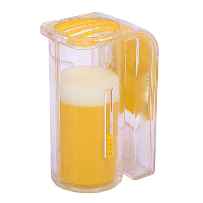 Professional Queen Bee Marking Kit with Cage, 0-99 Number Stickers, and Tweezers for Beekeepers in Blue (Yellow) - color: Yellow