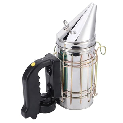 Beekeeping Supplies, Electric Hive Smoker, Stainless Steel Material with Handle, Smoking Tool,Beekeeping Tools