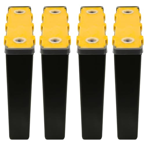 4 Pack 6.5L Bee Hive Feeder, Bee Frame Feeder, Deep Frame Water Feeder, Bee Feeder for Beekeeping Supplies Equipment Tools (Yellow, 4 Pack 6.5L) - color: YELLOW, size: 4 Pack 6.5L