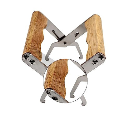 1Pc Stainless Steel Beehive Frame Grip Tool Easy to Use Honeycomb Spleen Lifter Clip for Beekeeping Essential Hive Frame Holder for Inspecting and Moving Bee