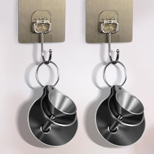 Set of 3 Stainless Steel Funnels, Large Small Funnel, Food Grade Mini Metal Kitchen for Transferring Essential Oils, Liquid, Fluid, Small for Filling Bottles Flask Cooking
