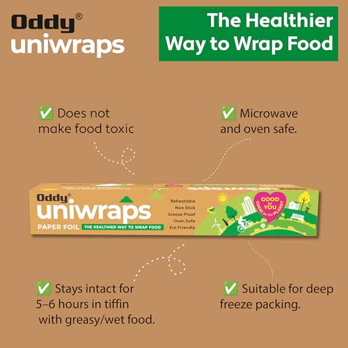 Food Wrapping Paper Roll – Unbleached Parchment Paper, 11 Inch x 55 Feet | Grease-Resistant, Heat-Resistant & Eco-Friendly Food-Grade Paper for Baking, BBQ, Storage & More