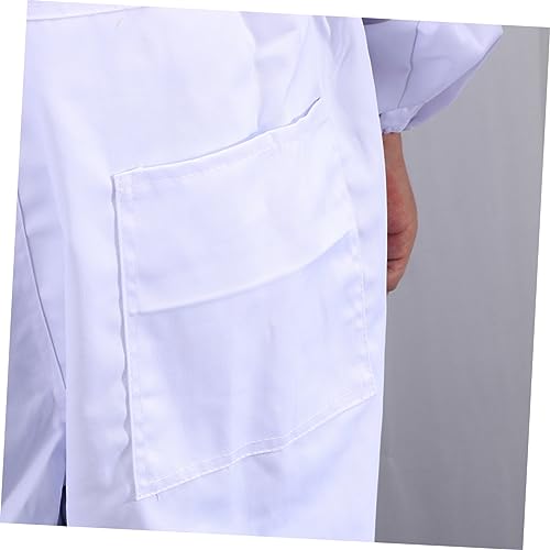 MERRYHAPY XXL Size Beekeeping Suit Full Body Anti- Suit with Veil Hood White Professional Keeper