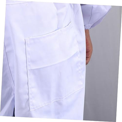 MERRYHAPY XXL Size Beekeeping Suit Full Body Anti- Suit with Veil Hood White Professional Keeper