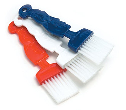 Fox Run Chef's Pastry Brush, 0.25 x 1.25 x 5.75 inches, Red