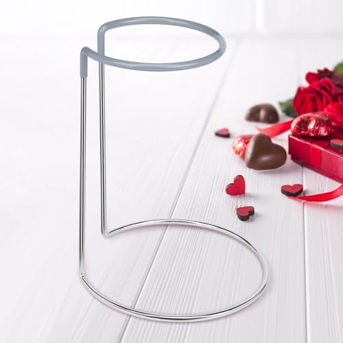 Wine Decanter Drying Stand with Rubber Coated Top to Prevent Scratches, Wine Decanter Drying Rack for Standard and Large Wine Decanters, Wine Decanter NOT Included, (with Cleaning Brush) - style: Decanter Drying Stand B