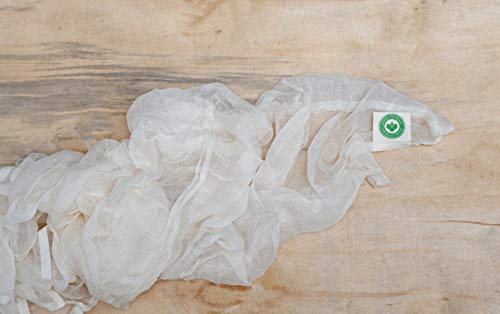 Organic Cheesecloth for Straining - 100% Natural Unbleached Fine Cheesecloth - Perfect for Making Cheese, Queso, Paneer, Idly - Food Grade Muslin, Washable & Reusable Gauze Fabric (36"x36")