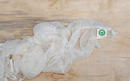 Organic Cheesecloth for Straining - 100% Natural Unbleached Fine Cheesecloth - Perfect for Making Cheese, Queso, Paneer, Idly - Food Grade Muslin, Washable & Reusable Gauze Fabric (36"x36")
