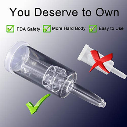 3-Piece Airlock Fermentation Beer Wine Brewing Air Locks 3Pack with Silicone Grommets for Sauerkraut Kimchi Kombucha, transparency 3
