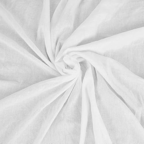 Fashion Track Cheese Cloths, Grade 90 (31 Sq. Feet) Hemmed Cheese Cloth Fabric Reusable Strainer 2 Yard, 100% Cotton White Cheesecloth for Straining, Kitchen and Cold Brew Coffee (62x72 Inch) - color: White, size: 2 Yard