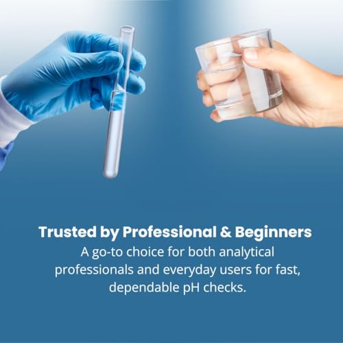Universal pH Fix Indicator Strips 0-14, Quick and Accurate Result, 100 Bleed-Free Test Strip. Made in Germany. Safe, Easy pH Testing for Laboratory, Industrial, Professional, & Beginner Use
