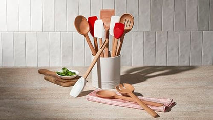 Le Creuset Silicone Signature Basting Brush, Sea Salt - color: Sea Salt