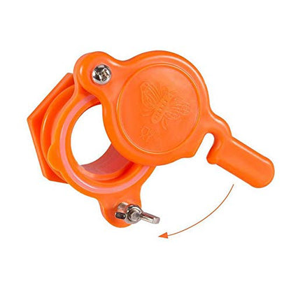 Honey Gate Valve for Bucket, Durable Nylon Honey Extractor Tap, Beekeeping Supplies (5 Pack) - size: 5 Pack