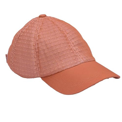 Three Layer Ventilated Beekeeping Veil in Round (3-Layer Hat, Sand/Peach P-Cap) - color: Sand/Peach P-CAP