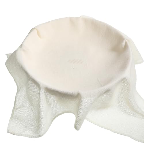 7 PCS Reusable Natural Pure Cotton Cheese Cloths, Natural Pure Cotton Steamer Cloth (18.5x18.5 Inch), Unbleached Cottons Fine Mesh Muslin Cloths Used for Cooking, Juicing, Steaming, Butter Making