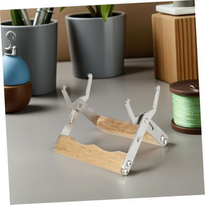 Operitacx 3pcs Beekeeping Frame Grip Stainless Steel and Wood Beehive Frame Holder for Honey Harvesting and Inspection Easy Operation Minimizing Disturbance for Professional Beekeepers