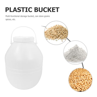 Didiseaon Airtight Fermentation Storage Container with Lid for Kimchi Sauerkraut Kitchen Pantry Organization Hdpe Food Jar