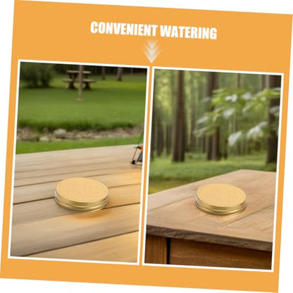Abaodam Beehive Water Feeder Lids 5pcs for Beekeeping Entrance Feeding Station, Replacement Covers for Bee Hive Watering Device, Garden Apiary Bee Feeding Equipment