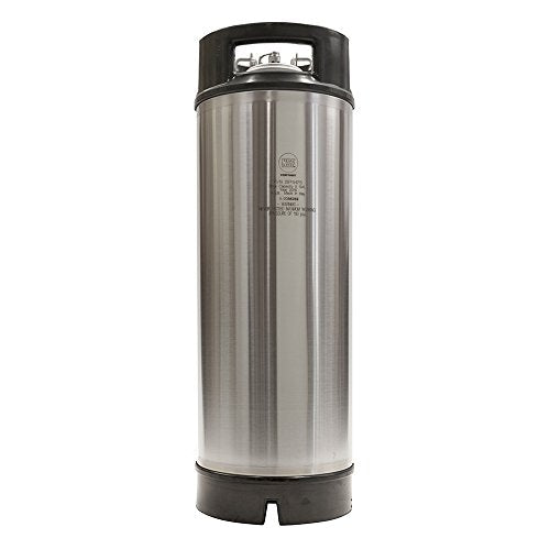 AEB New 5 Gallon Ball Lock Keg - Dual Rubber Handle