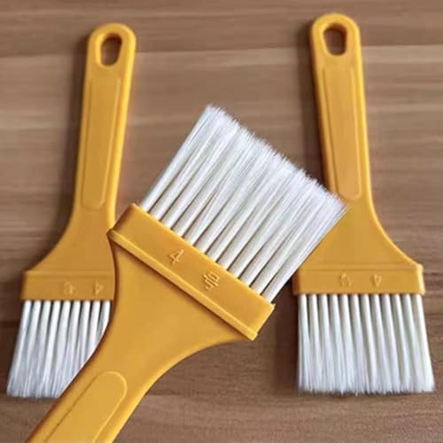1 Pc Plastic Basting Pastry Brush Spread Oil Butter Sauce Marinades for BBQ Grill Baking Kitchen Cooking, Baste Pastries Cakes Meat Sausages Desserts, Outdoor Cooking Tools, Dishwasher Safe (A) - size: A