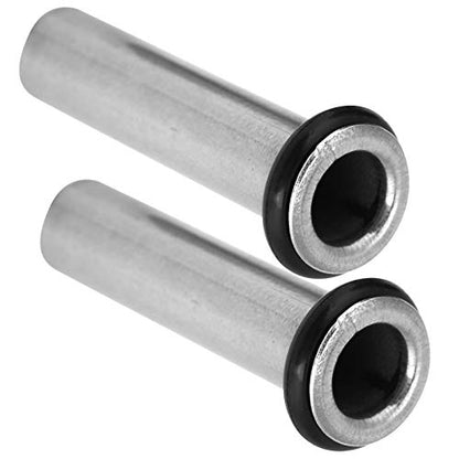 Fdit 2Pcs Stainless Steel Dip Tube Gas in for Homebrew Draft Beer Cornelius Corny Keg Home Beer Brewing Accessories