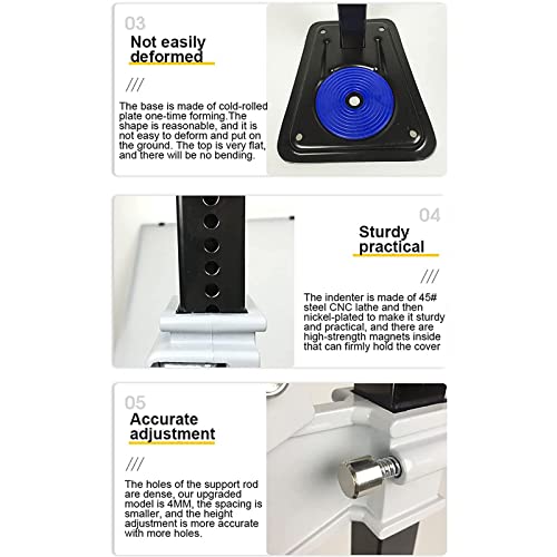 Professional Bench Beer Bottle Capper, Manual Bottle Machine Bottle Cap Sealer with Non-Slip Pad, Adjustable Height Bottle Cap Sealer for Homebrew Beer & Soft Drinks