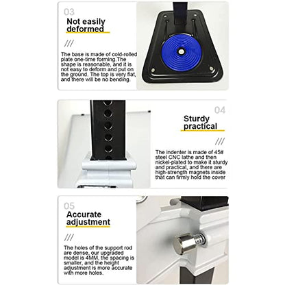 Professional Bench Beer Bottle Capper, Manual Bottle Machine Bottle Cap Sealer with Non-Slip Pad, Adjustable Height Bottle Cap Sealer for Homebrew Beer & Soft Drinks