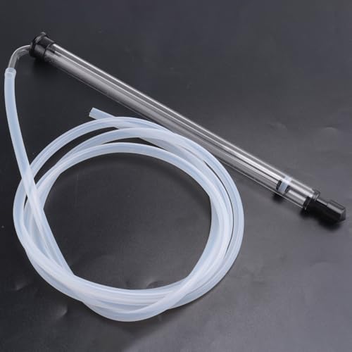 3/8In Auto Siphon Set Kit with Clamp 6.5' Ft Hose Bottling Siphoning Set Kit with Food Grade Free Plastic Tubing for Beer