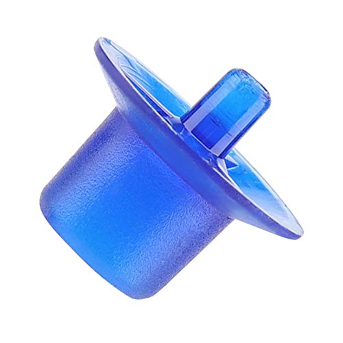 AUNMAS 50pcs Beekeeping Queen Rearing Bee Cups, Queen Cell Cups Cell Cups Bee Keeper Equipment Tool Apiculture Supply Black (Blue) - color: Blue