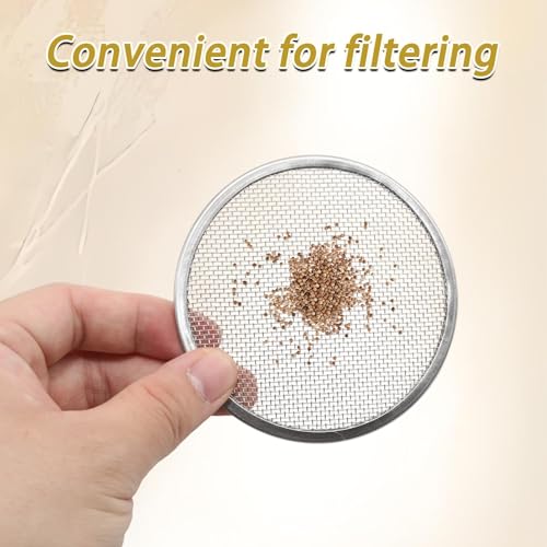 10 Pack Stainless Steel Sprouting Lids for Regular Mouth Mason Jars | Fine Mesh Stainless Steel Screen—Allows optimal drainage while keeping seed secure, cleaner and easier sprouting lids process