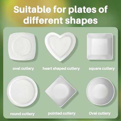 MAQIHAN 60Pcs Bowl Covers Reusable - Plastic Bowl Cover Elastic Fresh Keeping Bags Wrap Reusable Plastic Stretch Elastic Food Storage Covers Sourdough Baking Bread Proofing Rising（3 Sizes）
