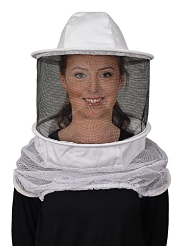 Humble Bee 210 Polycotton Beekeeping Veil with Round Hat
