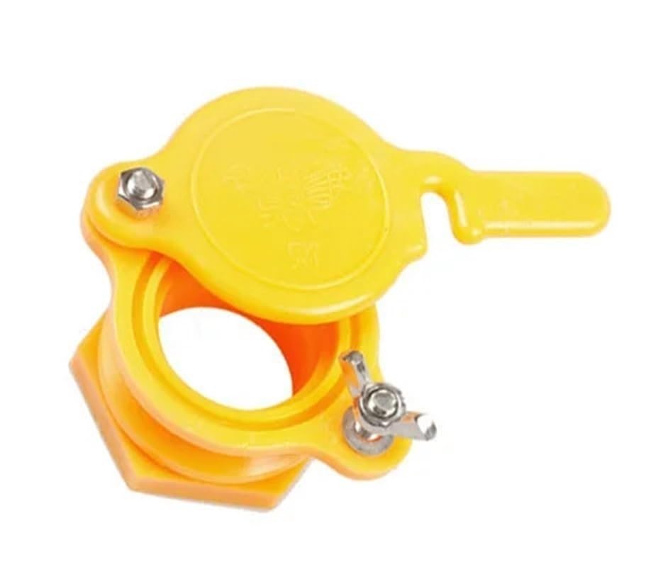 Beekeeping Supplies, 10PCS Foodgrade Honey Gate/Honey Valve, Beekeeping Tool, Plastic Valve/Honey Bucket Gate, Equipment(White) - size: White
