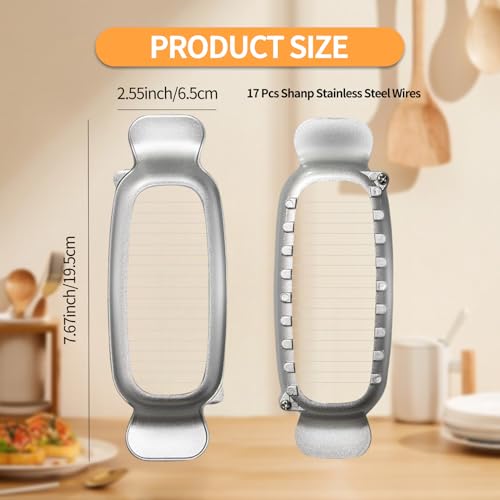 Butter & Cheese Slice Cutter Stainless Steel Multipurpose Butter and Cheese Cutter Slicer with Ergonomic handle Portable Grip for block cheese, Fruit Baking